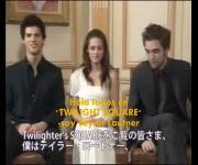 Entrevista a Taylor, Kristen y Robert en Japon