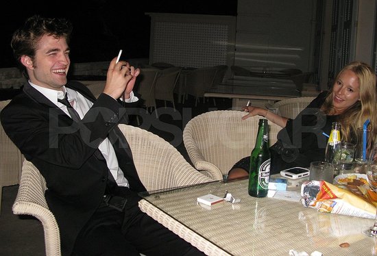 ROB divirtiéndose en Cannes