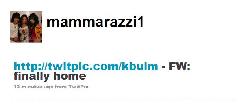 Boo Boo actualiza su twitter...