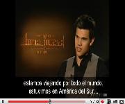 Antena 3 Entrevista a Taylor Lautner!