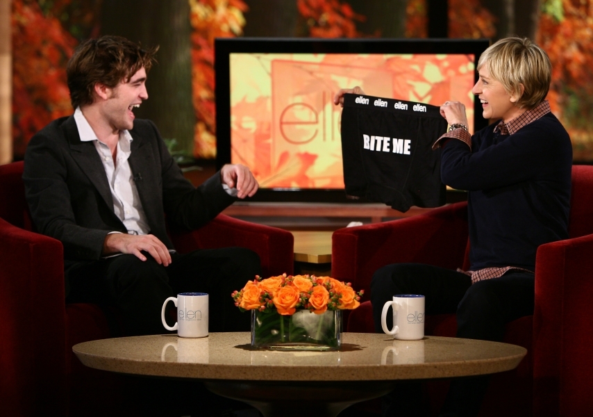 Entrevista Ellen Show Robert Pattinson