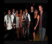 El cast de CrepÃºsculo durante el Backstage de los Teen Choice Awards 2009